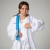 Пояс для кімоно Delux Version з ліцензією WKF | блакитний | SMAI SM B002UWKF