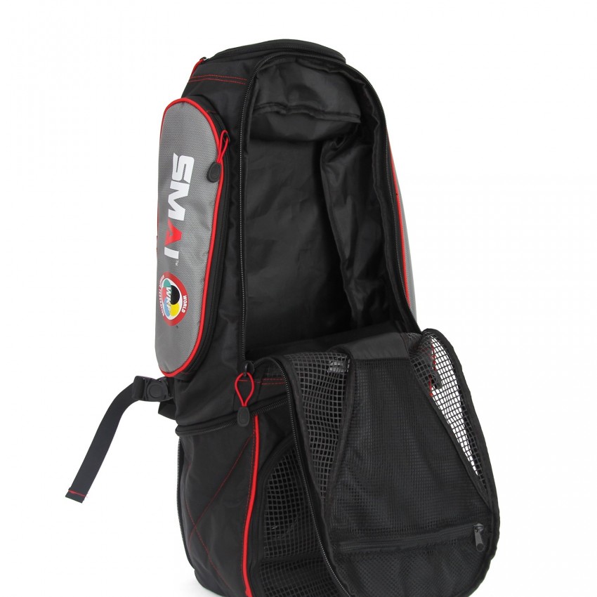 Рюкзак WKF PERFORMANCE BACKPACK | чорно-червоний | SMAI BP-PER1