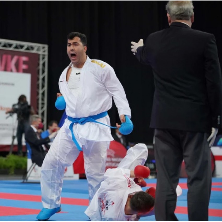 Захист тулуба з ліцензією WKF | Біла | SMAI BP