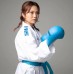 КІМОНО ДЛЯ КАРАТЕ INAZUMA GI З ГОЛУБОЮ ВИШИВКОЮ НА ПЛЕЧАХ | БІЛЕ | SMAI U-INAZ