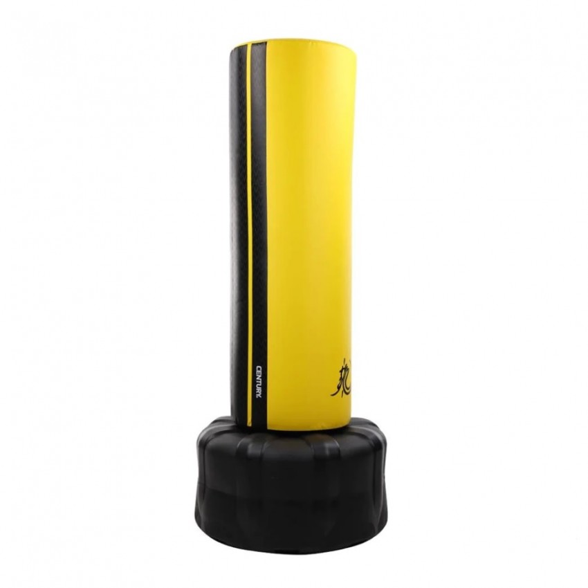 Мішок боксерський підлоговий CENTURY BRUCE LEE XXL WAVEMASTER чорно/жовтий ( B1GB055K)