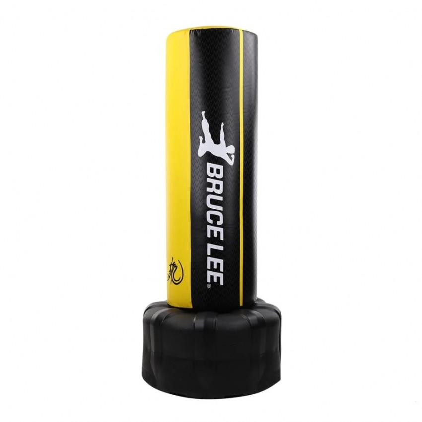 Мішок боксерський підлоговий CENTURY BRUCE LEE XXL WAVEMASTER чорно/жовтий ( B1GB055K)