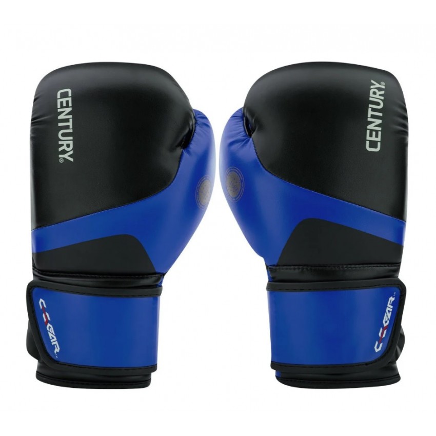 Перчатки для кикбоксинга CENTURY C-GEAR с лицензией WAKO | черно-синий |CENTURY 115540-016