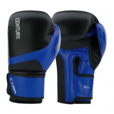 Перчатки для кикбоксинга CENTURY C-GEAR с лицензией WAKO | черно-синий |CENTURY 115540-016
