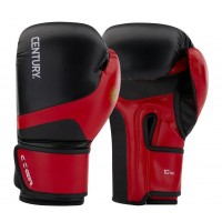 Перчатки для кикбоксинга CENTURY C-GEAR с лицензией WAKO | красно-черный |CENTURY 115540-019