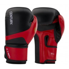 Перчатки для кикбоксинга CENTURY C-GEAR с лицензией WAKO | красно-черный |CENTURY 115540-019