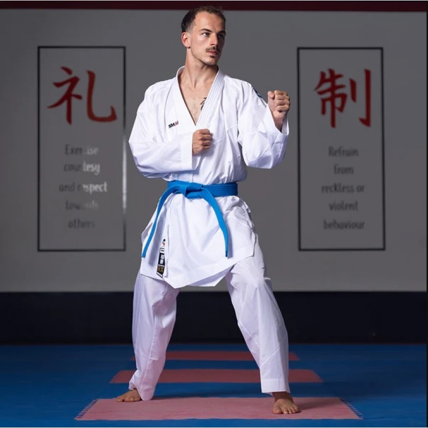Двостороннє кімоно для карате SMAI INAZUMA RX KUMITE | біле | U-INARX
