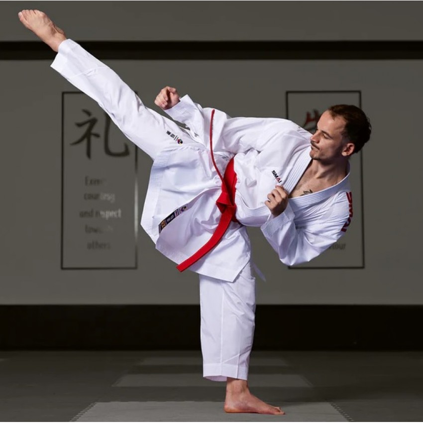 Двостороннє кімоно для карате SMAI INAZUMA RX KUMITE | біле | U-INARX