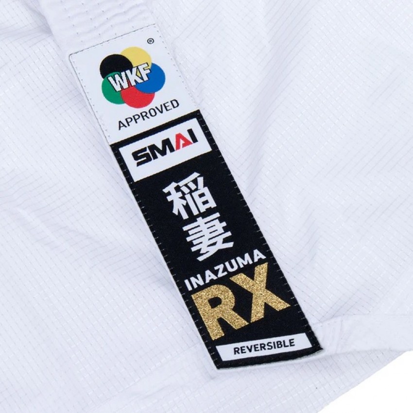Двостороннє кімоно для карате SMAI INAZUMA RX KUMITE | біле | U-INARX
