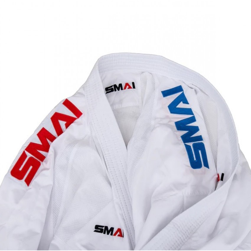 Двостороннє кімоно для карате SMAI INAZUMA RX KUMITE | біле | U-INARX