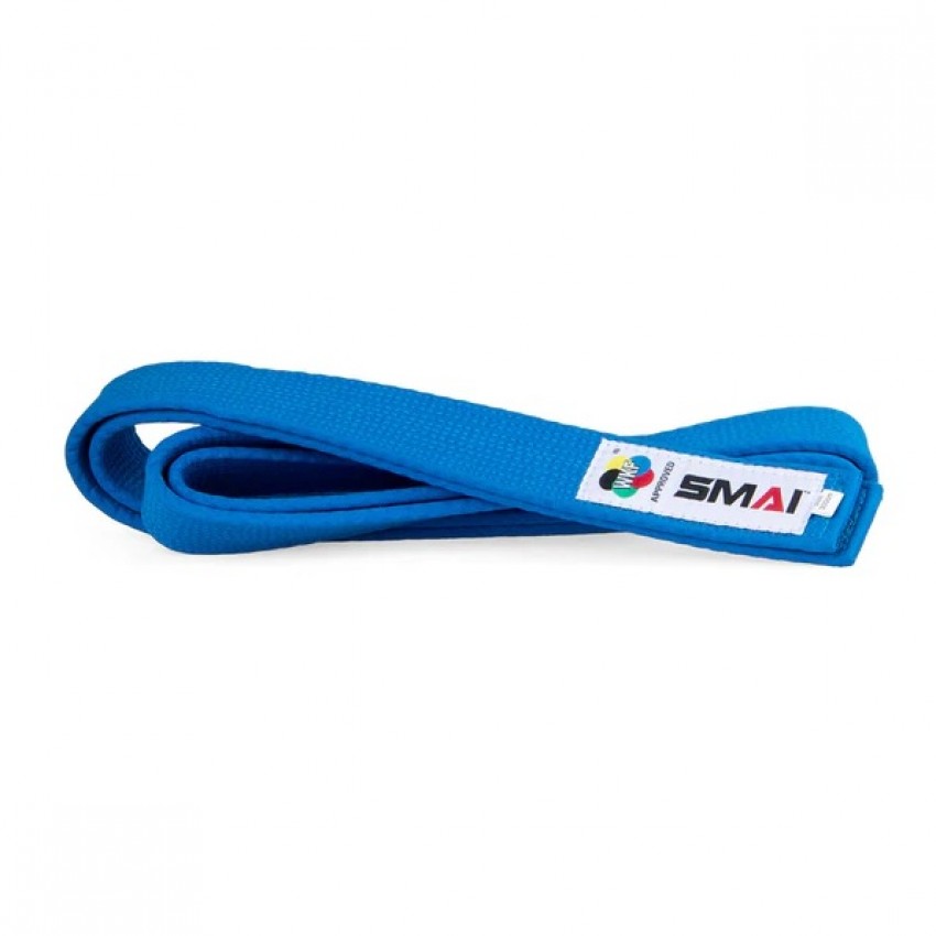 Пояс Smai High Quality Version WKF | голубой | SM B004UWKF