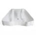 Захист грудей (Пластикові чаши) з ліцензією WKF | білий | SMAI P147-P