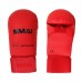 Перчатки для карате с лицензией WKF | красные | SMAI sm p101