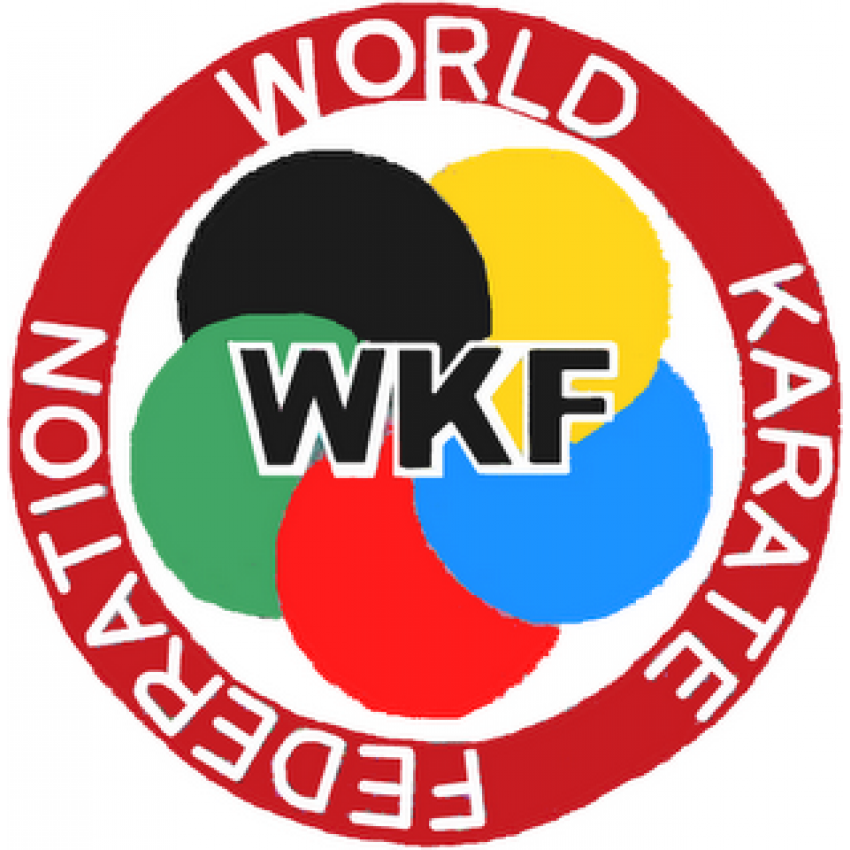 Перчатки для карате с защитой большого пальца с лицензией WKF | красные | SMAI SM P101