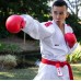 Кімоно для карате "JIN KUMITE GI ELITE" Premier League (червоні смуги на плечах) | біле | SMAI AS-034R
