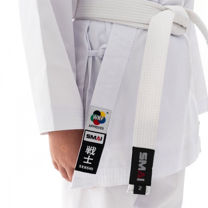 Кімоно для карате Senshi WKF Aproved | біле | SMAI U-SENS