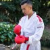 Перчатки для карате с защитой большого пальца с лицензией WKF | красные | SMAI SM P101